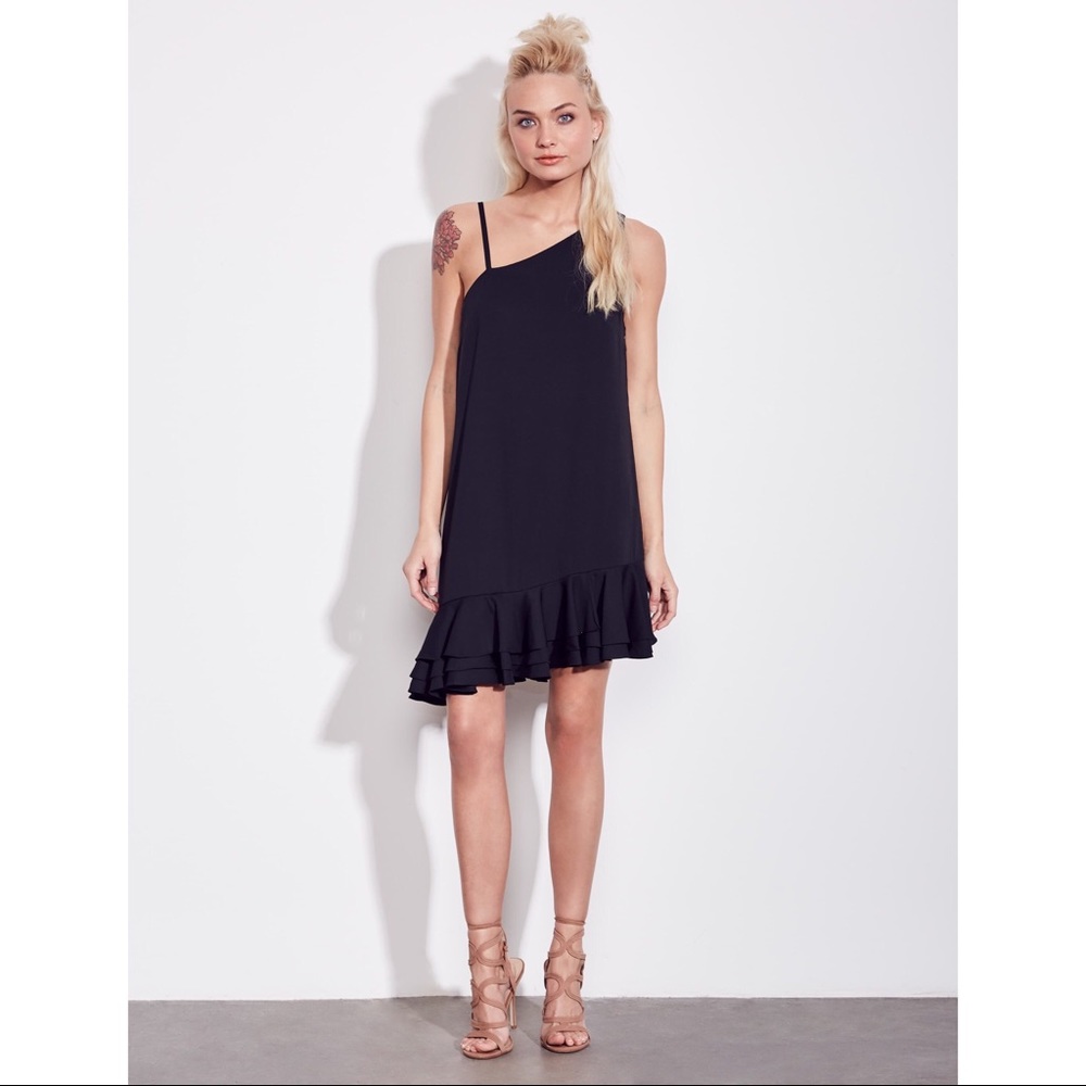 COPY - Ali & Jay Mini Dress Off Shoulder Black Nordstrom